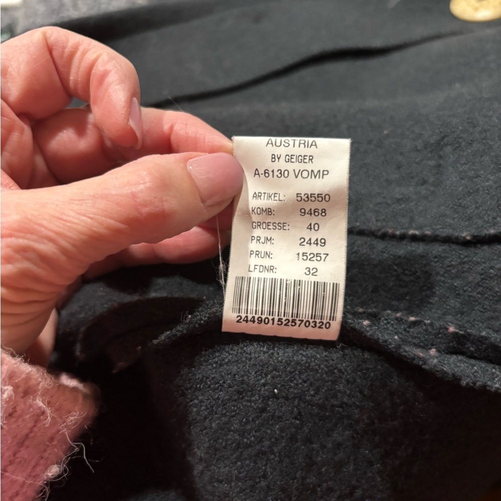 Geiger Woman’s Classic Austrian Loden Jacket size 42 - Picture 9 of 9